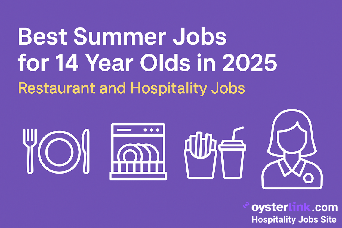 best summer jobs for 14 year olds